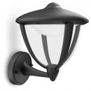 LED vonkajšie nástenné svietidlo Philips ROBIN 1x4,5W - čierna