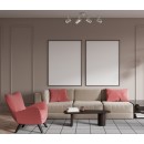 Italux SPL-2024-4 bodové stropné svietidlo Palmoni | 4x35W GU10