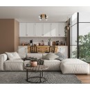 Italux SPL-2079-4 bodové stropné svietidlo Molini | 4x40W E27