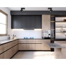 Italux SPL-31981-1B-BK LED bodové stropné svietidlo Aveiro | 5W integrovaný LED zdroj | 4000K