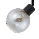 Italux SPL-67535-2-BK-WO bodové stropné svietidlo Barel E27