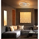 Globo 48480-30 LED prisadené stropné svietidlo SANFORD  | 30W integrovaný LED zdroj | 2248lm | 3000K