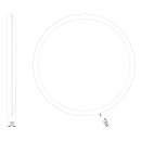 Globo 41562-18W LED stropnica Sapana 1x18W | 1600lm | 3000K | IP44