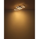 Globo 67328-24 LED prisadené stropné svietidlo SAPENA  | 24W integrovaný LED zdroj | 1800lm | 3000K