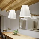 Ideal Lux 125480 stojaca lampa Sesto 2x60W | E27 - biela