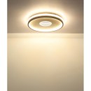 Globo 48563-30S LED prisadené stropné svietidlo SHIRLEY  | 30W integrovaný LED zdroj | 1170lm | 2700-6500K