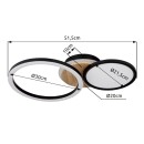 Globo 67273-28 LED prisadené stropné svietidlo SID  | 28W integrovaný LED zdroj | 2100lm | 3000K