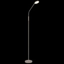 Globo 58504SSA LED stojacia lampa SILVIO  | 6.5W integrovaný LED zdroj | 350lm | 2700/3350/4000K | vypínač