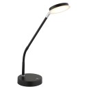 Globo 58504TS LED stolná lampička SILVIO | 6.5W integrovaný LED zdroj | 350lm | 2700/3350/4000K | vypínač