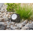 Globo 33920 LED solárne vonkajšie stojacie svietidlo Solar 8x0,06W | IP44 - šedá