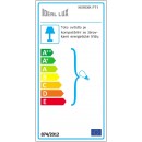 Ideal Lux 161716 stojaca lampa Nordik 1x60W | E27 - čierna