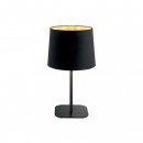 Ideal Lux 161686 stolná lampička Nordik 1x60W | E27- čierna