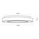 Globo 41368-24 LED stropnica Sully 1x24W | 800lm | 3000-6500K | RGB
