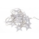 LED vianočné reťaz HVIEZDY LED 3m 20 LED 3,5W dĺžka 3 m, IP20 - pre vnútorné použitie