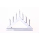 Svietnik BIELY 7 LED