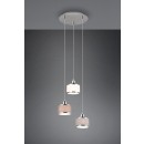 Trio T311630306 závesné stropné svietidlo KAPRUN E14