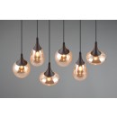 Trio T317000613 závesné stropné svietidlo LUMINA E14