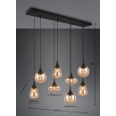 Trio T317000813 závesné stropné svietidlo LUMINA E14