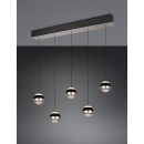 Trio SELECT  344410507  LED závesné stropné svietidlo ORBIT  | 5x8W integrovaný LED zdroj | 5x960lm | 2300+3000+4000K