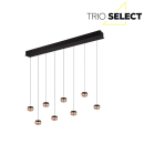 Trio SELECT  T344410832 LED závesné stropné svietidlo ORBIT   | 8x8W integrovaný LED zdroj | 8x960lm | 2300+3000+4000K