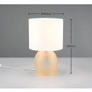 Trio T517900113 stolná lampička VELA E14