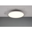 Trio T641710287 LED prisadené stropné svietidlo YUMA | 20W integrovaný LED zdroj | 2250lm | 3000K