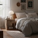 Italux TB-75839-GR LED stolná lampička Cantia | 2W integrovaný LED zdroj | 3000/6500K | vypínač | sivá