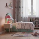 Italux TB-75839-ROSE LED stolná lampička Cantia | 2W integrovaný LED zdroj | 3000/6500K | vypínač | ružová