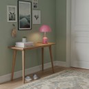 Italux TB-75839-ROSE LED stolná lampička Cantia | 2W integrovaný LED zdroj | 3000/6500K | vypínač | ružová