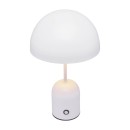 Italux TB-75839-WH LED stolná lampička Cantia | 2W integrovaný LED zdroj | 3000/6500K | vypínač | biela