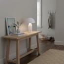 Italux TB-83647-WH LED stolná lampička Dorbia | 2W integrovaný LED zdroj | 45lm | 3000/6500K | vypínač | biela