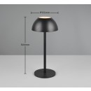 Trio Reality TR54106132 LED vonkajšie stolné svietidlo RICARDO | 1,7W integrovaný LED zdroj | 240lm | 3000K