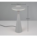 Trio Reality TR57726177 LED vonkajšie stolné svietidlo TORREZ | 2W integrovaný LED zdroj | 180lm | 3000+4000+5000K