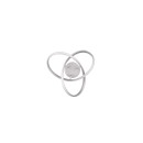 Trio Reality TR62101187 LED prisadené stropné svietidlo MEO | 15W integrovaný LED zdroj | 1800lm | 3000K