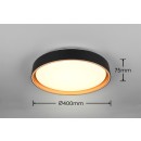 Trio Reality TR64391080 LED prisadené stropné svietidlo FELIS | 24W integrovaný LED zdroj | 2500lm | 2700-6500K