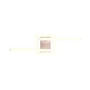 Trio Reality TR67303107 LED prisadené stropné svietidlo VIALE | 17W integrovaný LED zdroj | 1860lm | 3000K