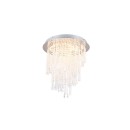 Trio Reality TR67349106 LED prisadené stropné svietidlo POMP | 30W integrovaný LED zdroj | 4000lm | 2700-6500K