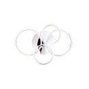 Trio Reality TR67364106 LED prisadené stropné svietidlo CIRES | 27W integrovaný LED zdroj | 3400lm | 4000K