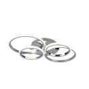 Trio Reality TR67364106 LED prisadené stropné svietidlo CIRES | 27W integrovaný LED zdroj | 3400lm | 4000K