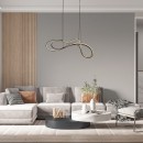 Trio SELECT  T344310132 LED závesné stropné svietidlo NALA   | 57W integrovaný LED zdroj | 6800lm | 2300+3000+4000K