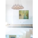 závesné svietidlo - luster Lucide TEARS 70434/19/67 19x10W G4