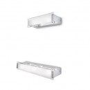 Ideal Lux 052151 nástenné svietidlo Tek 3x40W | G9 - chróm
