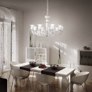 Ideal Lux 068428 závesné stropné svietidlo TESE 9x40W | E14 - biele