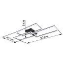 Globo 67247-58 LED prisadený luster Tiny 1x58W | 4300lm | 2700-6000K
