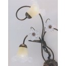 stolná lampa Ideal lux TIROL 1x40W E14 - hnedá / hrdza