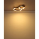 Globo TISHA 67353D2 LED prisadené stropné svietidlo | 18W LED | 850lm | 3000K