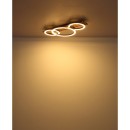 Globo TISHA 67353D3 LED prisadené stropné svietidlo | 24W LED | 1200lm | 3000K