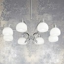 Ideal Lux 068459 závesné stropné svietidlo Tokyo 5x40W | E14 - chróm