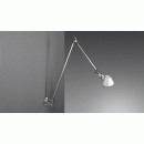 LED Artemide Tolomeo braccio nástenná lampa 11W, leštený hliník