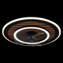 Globo 3668 LED ventilátor s osvetlením TREVINO  | 36W integrovaný LED zdroj | 1800lm | 2700-6000K | ventilátor